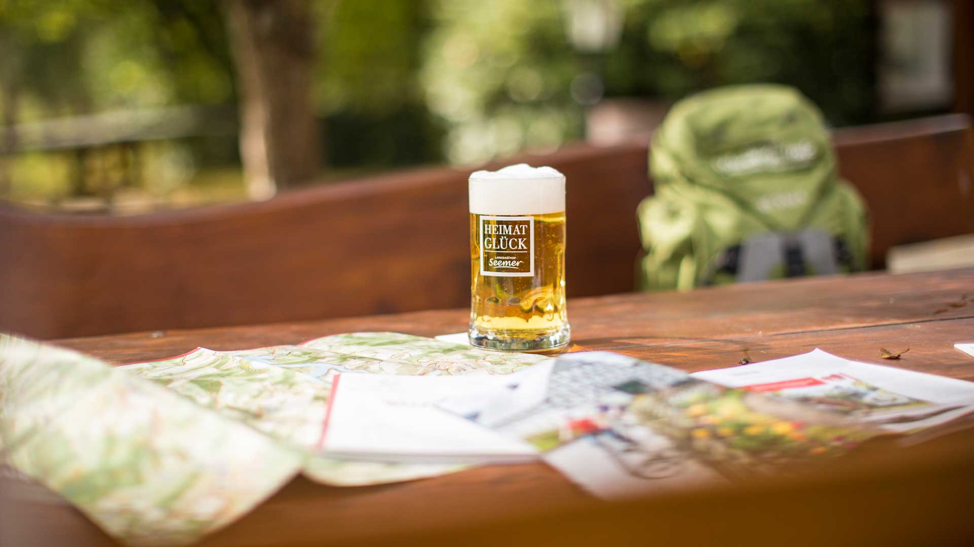 Unser Biergarten